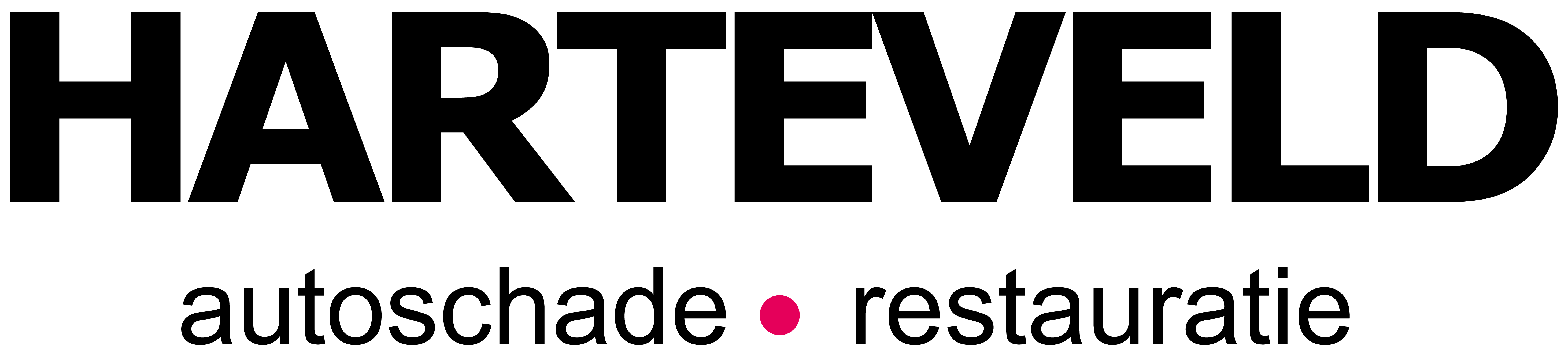 Logo Autoschade Harteveld zwart